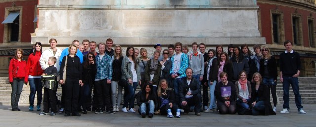 Den herlige gjengen som dro til London i 2010!